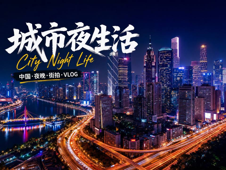 糖心城市夜景短视频霓虹都市